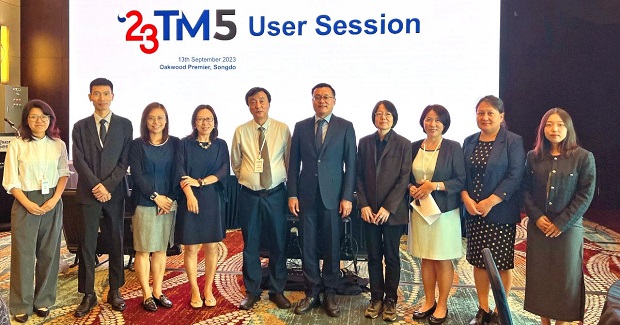 吴东平秘书长率团参加2023TM5年度用户会议