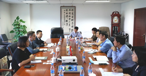 马夫会长会见英国驻华使馆知识产权专员