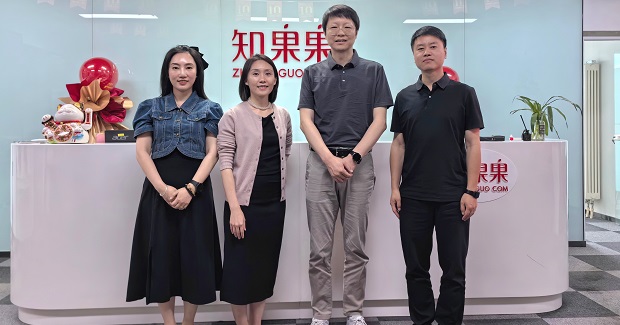 张豫宁副秘书长走访协会常务理事单位知果集团