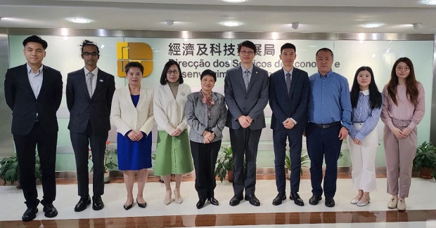中华商标协会副秘书长张豫宁一行