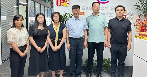 中华商标协会马夫会长一行走访理事单位北京易捷胜知识产权代理有限公司