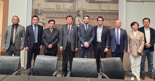 中华商标协会代表团访问意大利Legance律师事务所