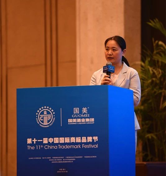 (最高人民法院知识产权庭审判长王艳芳发表演讲)